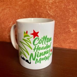Cotton Headed Ninny Muggins coffee cup